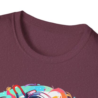 Colorful Astronaut Graphic Unisex Softstyle T-Shirt - Perfect for Space Lovers - Image 15