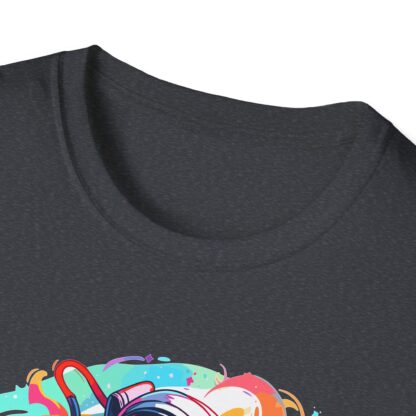 Colorful Astronaut Graphic Unisex Softstyle T-Shirt - Perfect for Space Lovers - Image 7