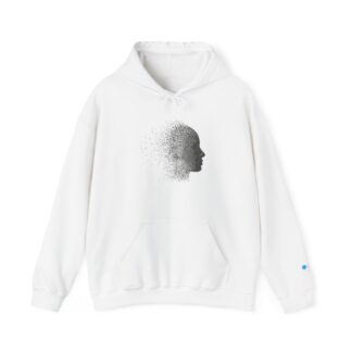 Inspirational Artistic Hoodie - Unisex Heavy Blend™ Sweatshirt with Abstract Face Design