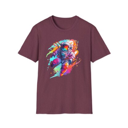 Colorful Astronaut Graphic Unisex Softstyle T-Shirt - Perfect for Space Lovers - Image 13