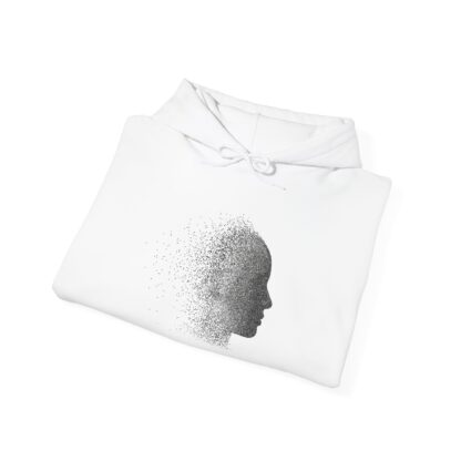 Inspirational Artistic Hoodie - Unisex Heavy Blend™ Sweatshirt with Abstract Face Design - Image 4