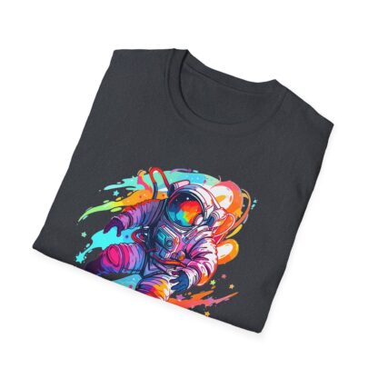 Colorful Astronaut Graphic Unisex Softstyle T-Shirt - Perfect for Space Lovers - Image 8
